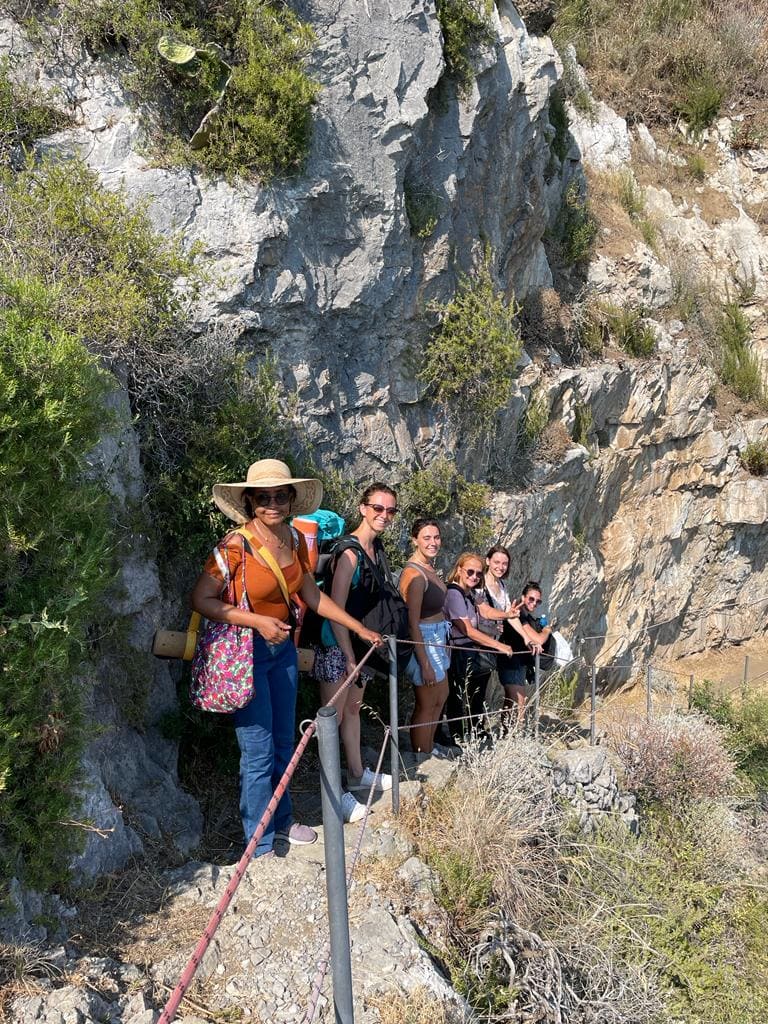 Randonnée à la Retraite de yoga à Positano